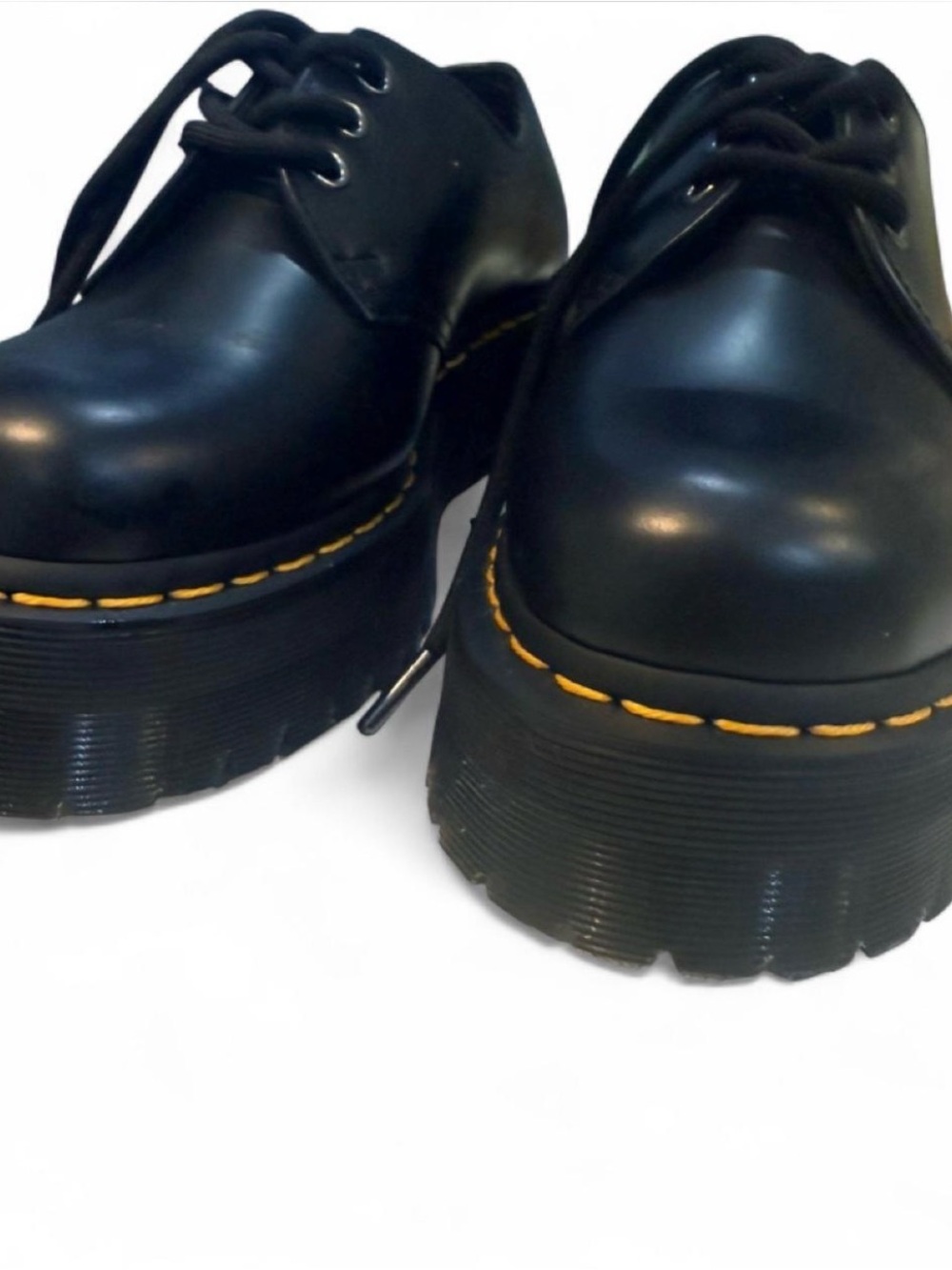Dr. Martens 1461 Quad Platform Leather Oxfords